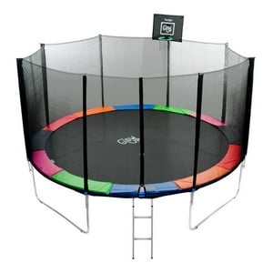Glow Up - Pack De Cama Elástica 12Ft + Set Basketball