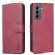 thumbnail image 1 of Funda Billetera para Samsung Galaxy S21 FE Protección RFID y Soporte Ajustable Rojo, 1 of 6