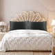 thumbnail image 2 of PiccoCasa Fundas de Almohada de Satén de Lujo Juego de 2 Fundas de Almohada Sedosas, Estándar Negro, 2 of 7
