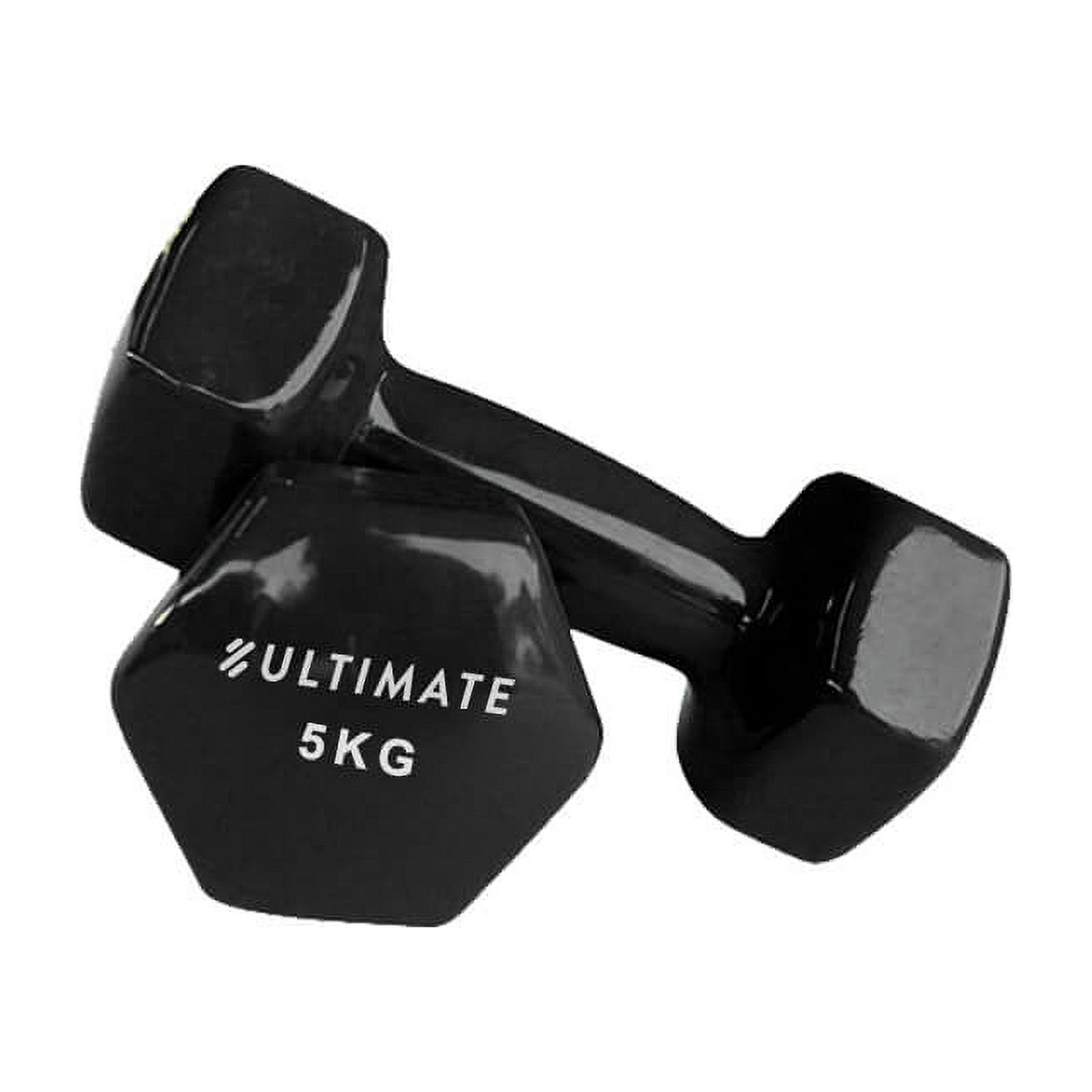Ultimate Fitness - Mancuernas Vinilo 5 Kg (par)
