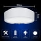 thumbnail image 4 of Lámpara de techo LED con sensor de movimiento, superbrillante, funciona con pilas, para interiores, color blanco., 4 of 5