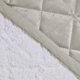 thumbnail image 2 of Quilt Velvet Sherpa Super King Beige, 2 of 3