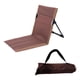 thumbnail image 2 of Silla de Piso Plegable con Respaldo, Asiento de Playa para Viajes, 2 of 3