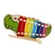 thumbnail image 1 of juguete de madera animal octava 8 tonos golpea xilófono bola de piano martilla cocodrilo, 1 of 5
