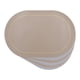 thumbnail image 1 of REGALWOVEN Juego de 6 Manteles Individuales de Cuero Sintético para Decoración de Mesa de Comedor de Cocina, Manteles Individuales Resistentes al Calor Lavables, Manteles Limpiables Gris/Oro 18*12in, 1 of 7