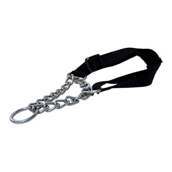 Collar Martingale para perros Boss Pet PDQ, tamaño grande, negro