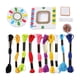 thumbnail image 4 of Kit Para Hacer Pulseras Premium Cuentas De Plástico De Colores 1 Caja De Cuentas, 4 of 5