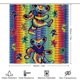 thumbnail image 2 of Osos bailarines-theme 4-Piece Shower Curtain Set with Rugs, Waterproof Bathroom Decor Set Includes Bath Mat, U-Shaped Rug, Toilet Lid Cover and Curtain with Hooks, 2 of 6