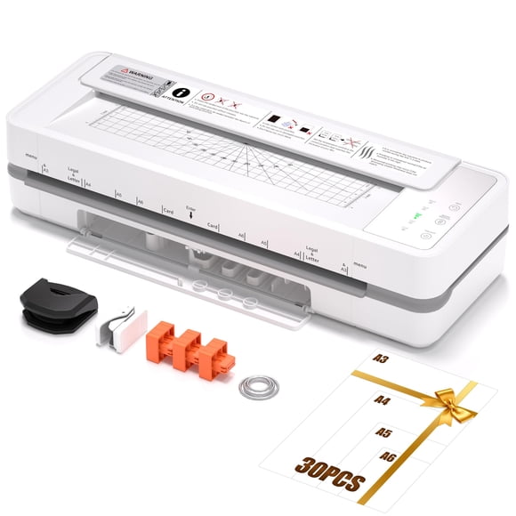Máquina laminadora Chilino Commercial, 33 cm, 4 rodillos, 55 s, calentamiento