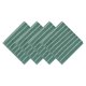 thumbnail image 1 of REGALWOVEN Paños de Algodón a Rayas - 13" x 13" Paños Suaves y Absorbentes para Baño, Cocina Verde 4pk, 1 of 7