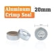 thumbnail image 2 of Sello de crimpado PEKYBIO 20 mm PTFE/Silicona - Pack de 100, 2 of 8