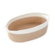 thumbnail image 2 of Canasto Tejida Con Asas, Caja De Almacenamiento De Escritorio Para Tocador De Baño, Juguetes, Color Beige, 2 of 3