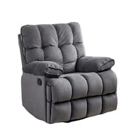 Andy Rall Home - Berger Reclinable Moderno Andy Gris 81R