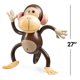 thumbnail image 2 of Cama inflable con forma de mono, grande, 69 cm, paquete de 3 para niños, 2 of 5