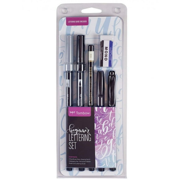 Set Tombow Lettering para Principiantes 6 piezas