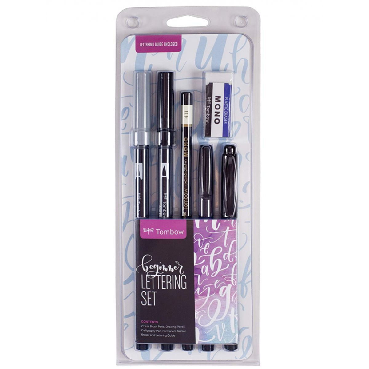 Set Tombow Lettering Para Principiantes 6 Piezas