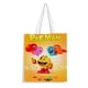 thumbnail image 1 of Pacman Bolso de tela con estampado de lienzo para mujer, bolsa de compras reutilizable y estética, con cremallera interior, regalo para mujer,40*45cm., 1 of 6