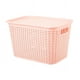 thumbnail image 1 of Canastilla Canasta Organizadora Multiusos Rattan 22 Litros Color Rosa, 1 of 3