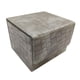 thumbnail image 3 of Caja Para Baraja De Cartas Coleccionables, Almacenamiento De Cuero PU Para álbum De Cartas De Fútbol TCG, Blanco Y Gris, 3 of 4