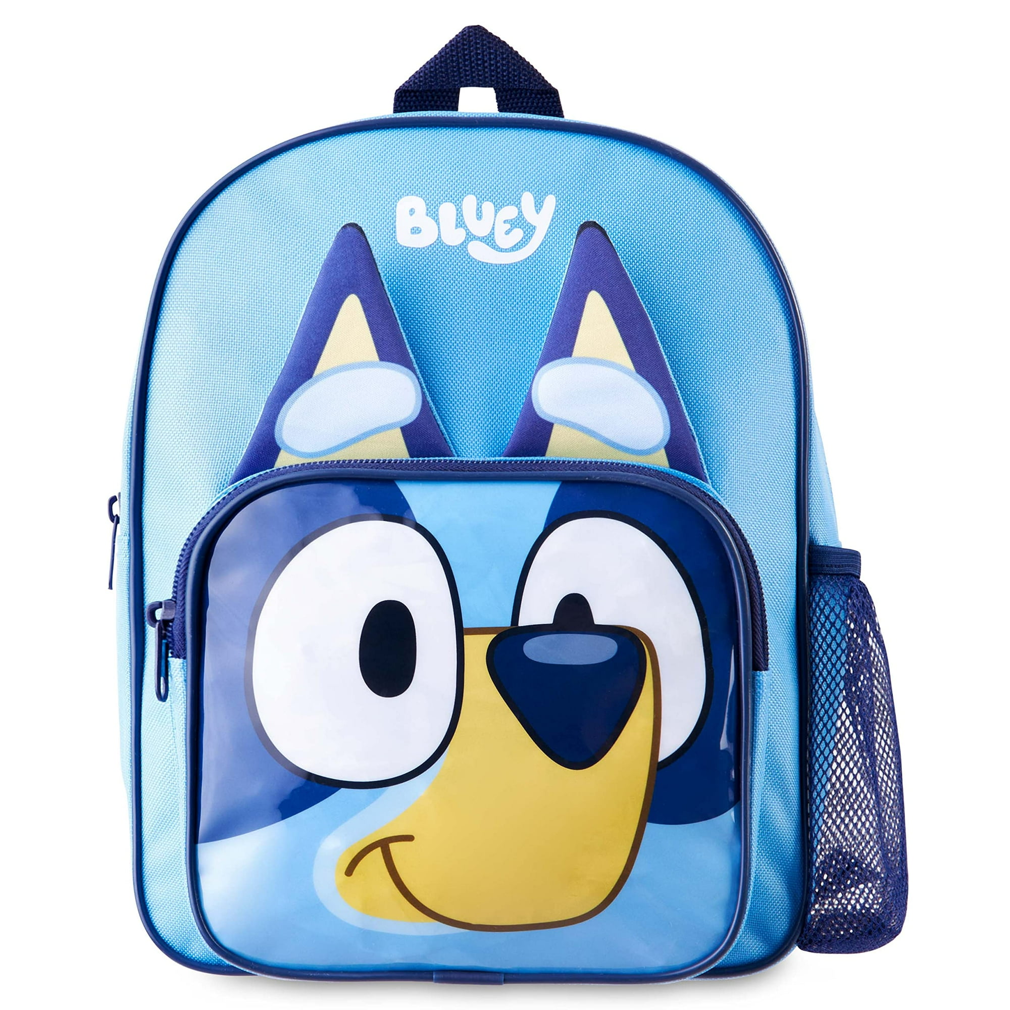 Mochila Bluey Kids Con Interior Espacioso Y Bolsillos Laterales De Malla