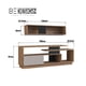 thumbnail image 4 of Rack para TV 60" con Repisa Aérea Miel Grafito Be Design (158X57X37,5 CMS), 4 of 6