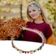 thumbnail image 3 of Bargains Únicos 1 Pcs Diademas Anudadas para Mujeres Moda Diademas Finas de Piedras de Imitación Accesorios para el Cabello Multicolor, 3 of 7
