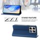 thumbnail image 3 of Funda Billetera con Soporte para Motorola Edge 70 Pro Bloqueo RFID Plegable Azul, 3 of 6