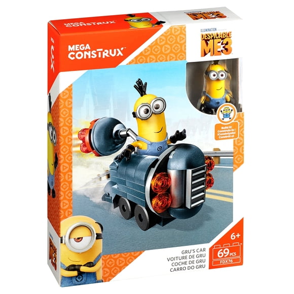 Coche de Toy Mega Construx Despicable Me Gru con Minion