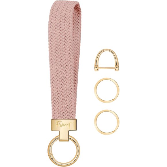 Llavero Pulsera Fishent Correa Tejida