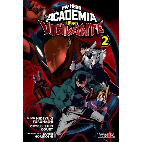 Ivrea - Manga My Hero Academia Illegals Vigilante 02