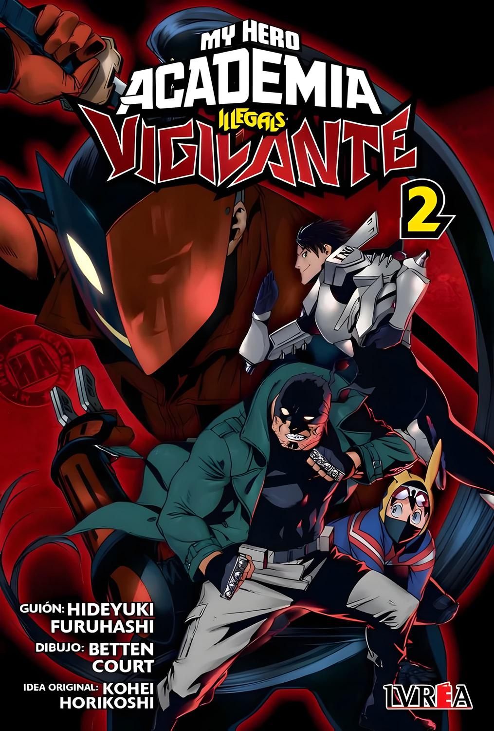 Ivrea - Manga My Hero Academia Illegals Vigilante 02