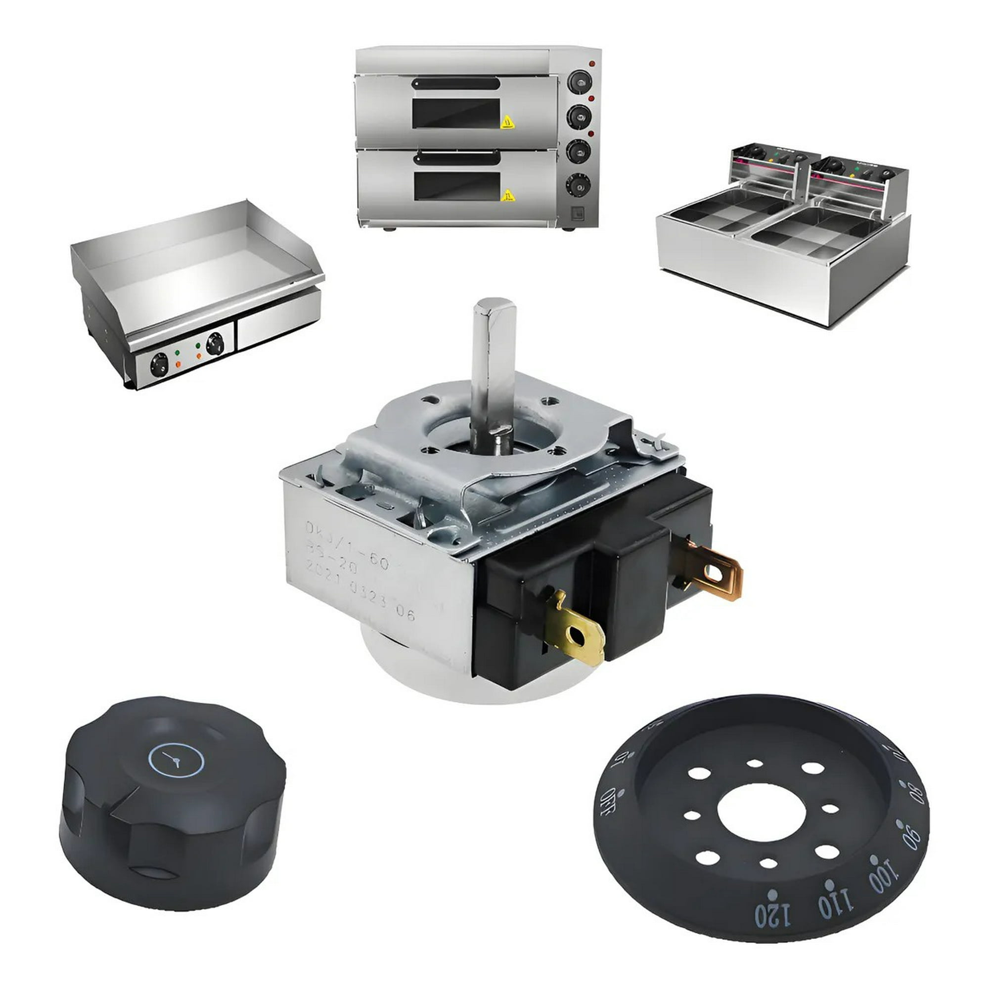 Genérica - Timer 120 Mins Interruptor Temporizador Para Horno Eléctrico