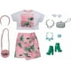 thumbnail image 2 of Barbie Fashions Storytelling Fashion Pack- Camisa Blanca con Dinosaurio, Falda Rosa con Di, 2 of 2