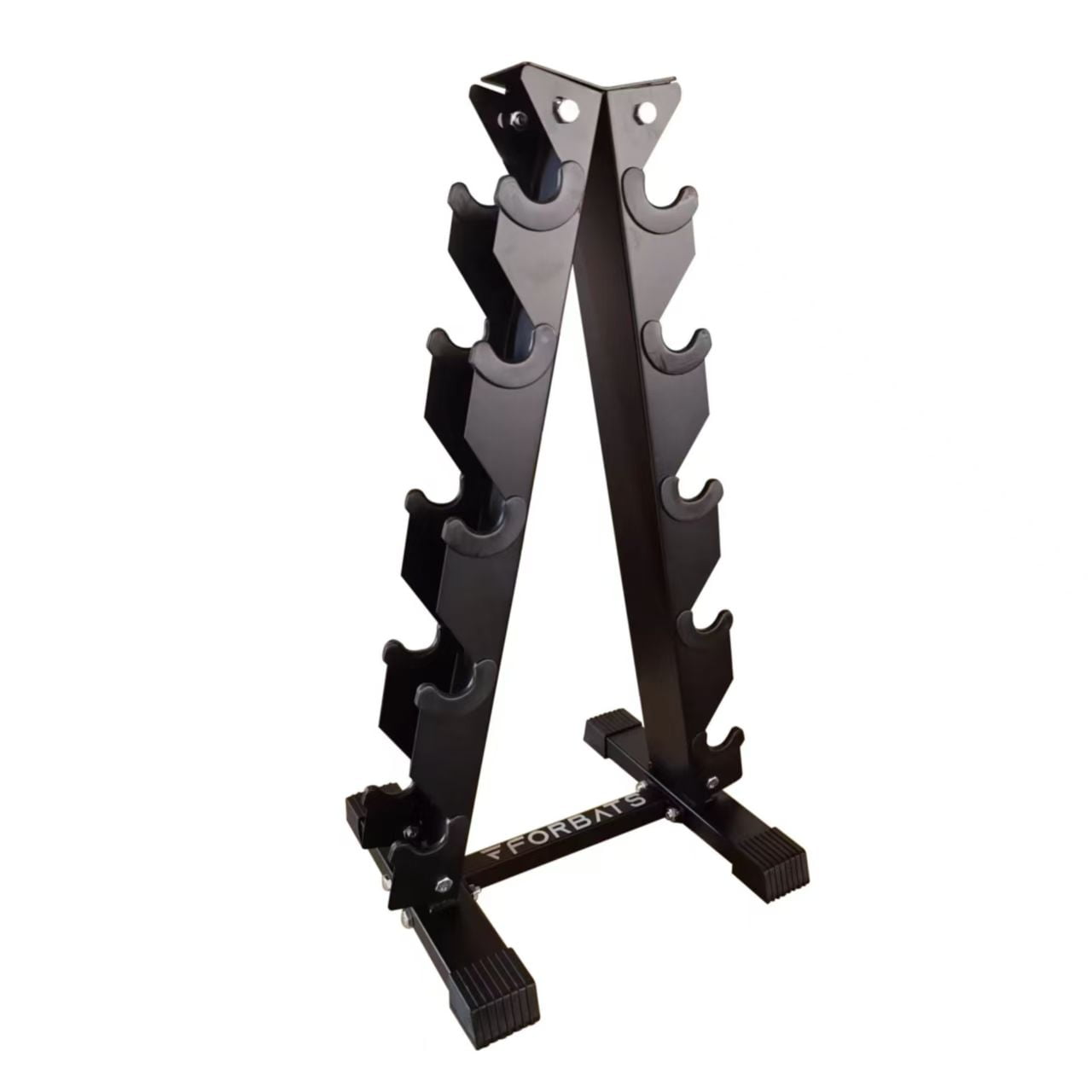 Basko Fitness - Rack Vertical Mancuernas 5 Pares