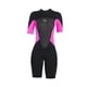 thumbnail image 4 of Traje De Neopreno Para Adultos, Traje De Buceo De Manga Corta Para Piragüismo, Buceo, Surf, Mujer, Rosa M, 4 of 5