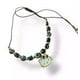 thumbnail image 1 of Pulsera negra de la buena suerte con charms hello kitty, 1 of 1