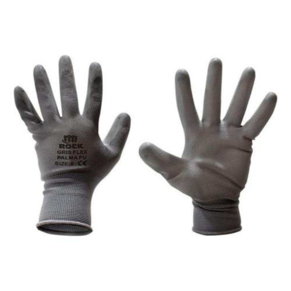 Genérica - Guante Multipropósito Flex Palma Pu Rock