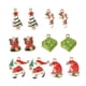 thumbnail image 5 of 12 piezas de diamantes de imitación mixta esmalte de la navidad encantos colgante diy joyería artesanía, 5 of 5