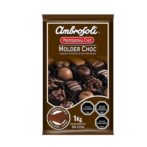 Cobertura chocolate semi bitter, 1 kg