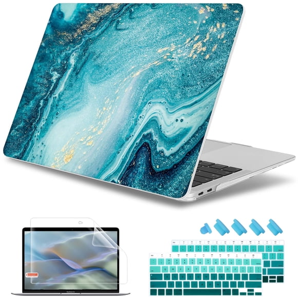 Funda para MacBook Air May Chen 13" 2018-2021 Azul Mármol
