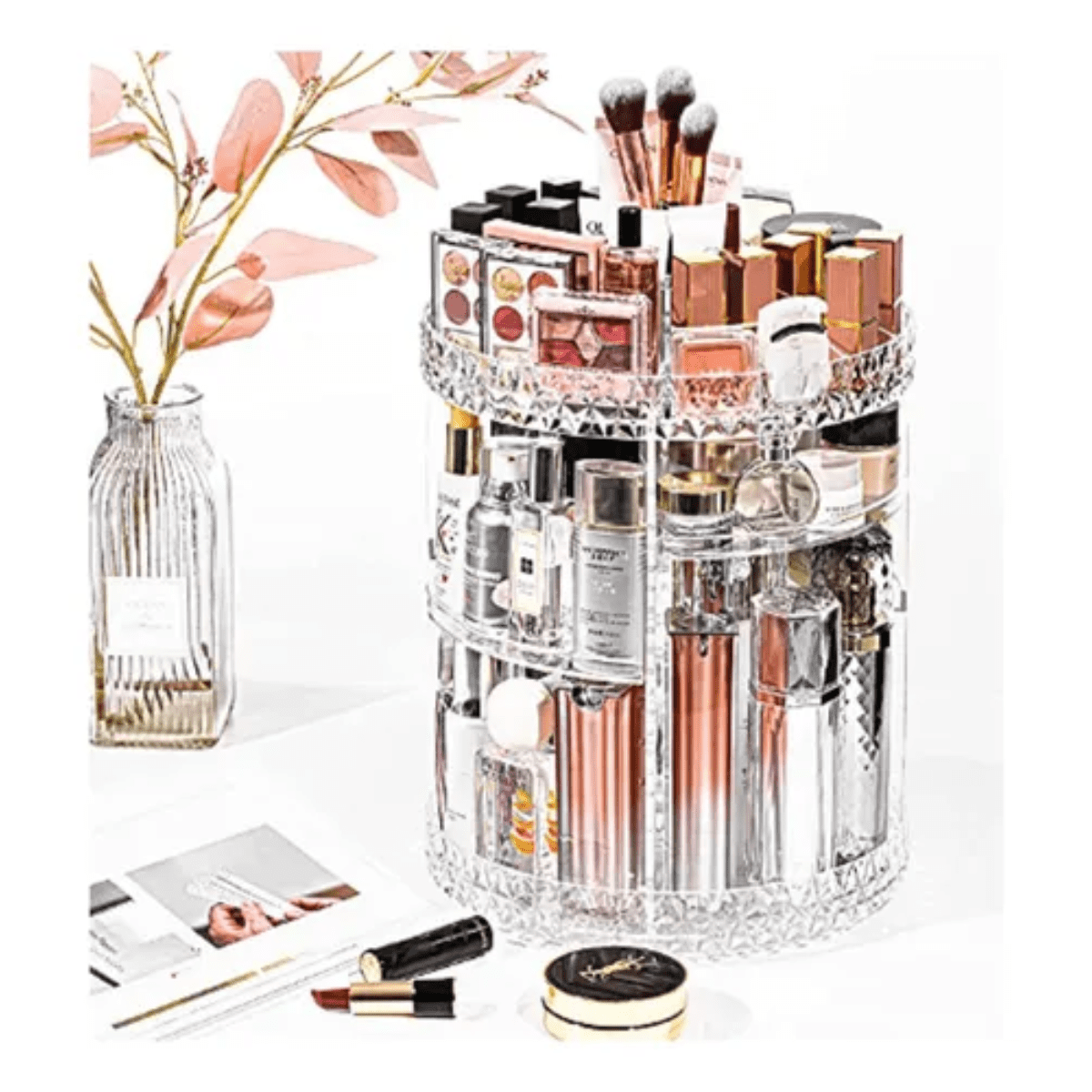 Genérico - Organizador Acrilico Para Maquillaje Y Cosmeticos 360