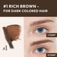 thumbnail image 4 of Máscara de cejas ETUDE Color My Brows, talla grande, marrón intenso, 9 g, 4 of 9