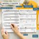 thumbnail image 3 of Planner Clever Fox PRO Semanal y Mensual Aquamarine, 3 of 6