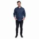 thumbnail image 3 of Camisa Denim Básica Azul Marino, 3 of 4