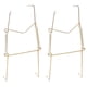 thumbnail image 3 of Invisible Wall Hanging Plate Gancho Perchas Dish Display Holder Lineal 8 Pulgadas, 3 of 5