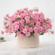 thumbnail image 3 of Xiao Hua 4 Paquetes de Lilas Simuladas, Claveles, Bolas Bordadas, Ramos de Flores, Decoraciones de Flores de Plástico, Decoraciones de Boda, Centro de Mesa de Comedor, Rosa, 3 of 4