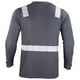 thumbnail image 3 of Polera Hibrida Cinta Reflectiva Manga Larga Gris Oscuro Talla S, 3 of 3