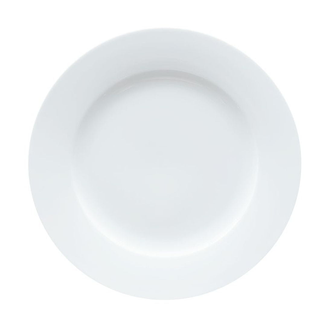 Imahe - Set Plato Porcelana Borde Ancho 23 Cm Línea Padua