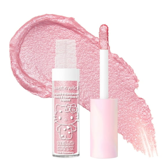 Sombra de ojos líquida húmeda y salvaje Hello Kitty Shimmery Pink