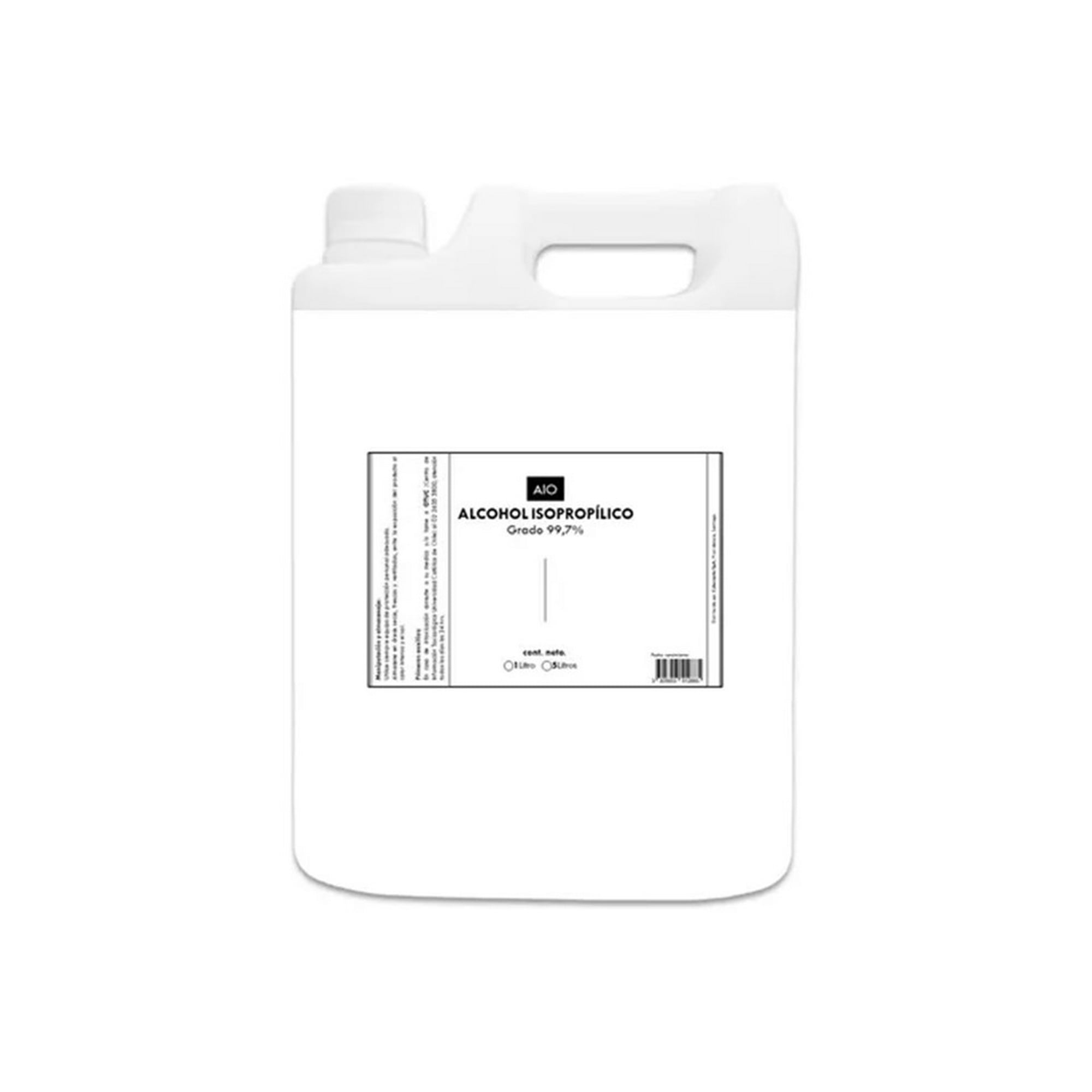 Genérico - Alcohol Isopropílico 99,7% De 5 Litros